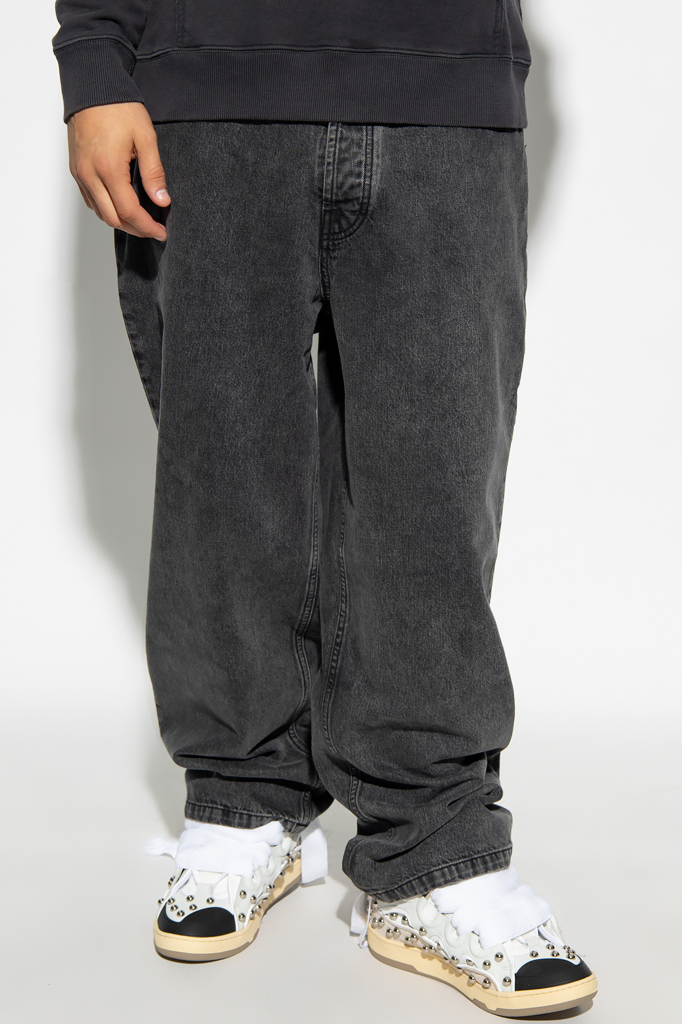 GenesinlifeShops Italy - Black 'District' jeans Etudes - Diesel